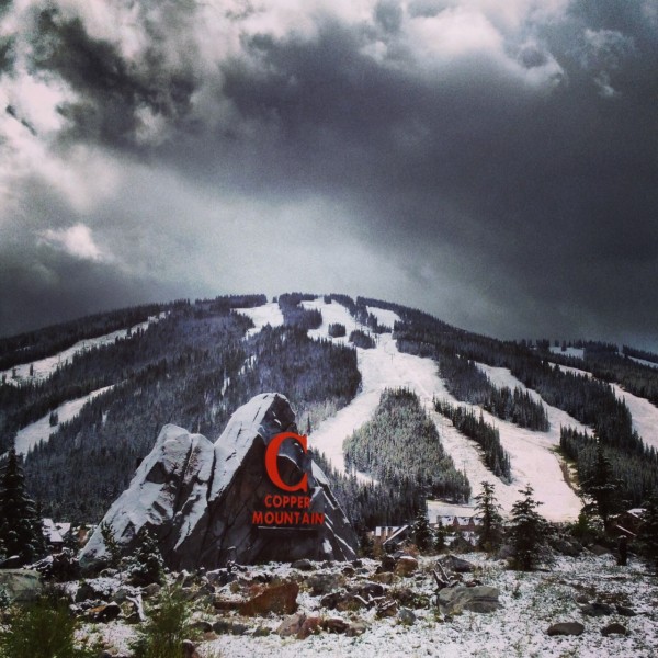 Copper Mountain snow