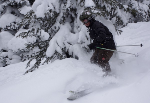 Colorado powder skiing