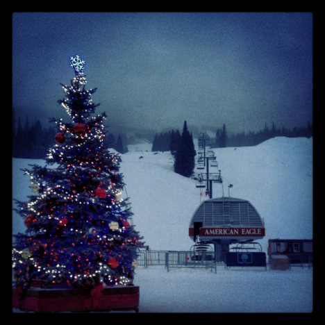 Copper Mountain Christmas tree