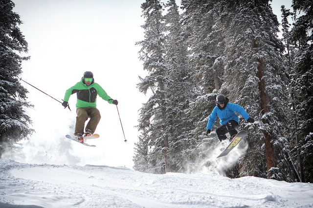 Copper Mountain skiing