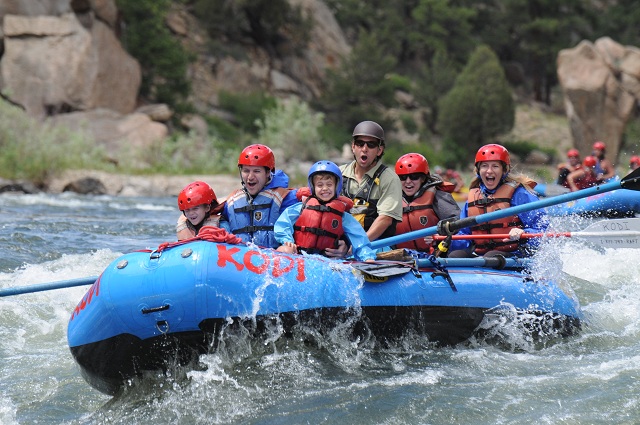 Kodi rafting Summit County