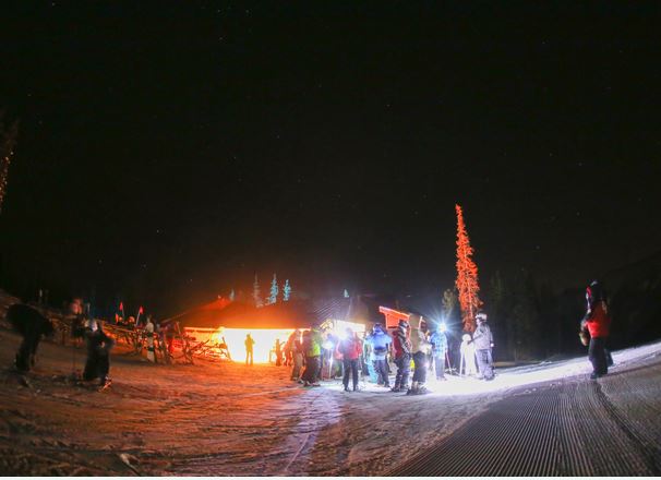 Copper Mountain Moonlight dinner