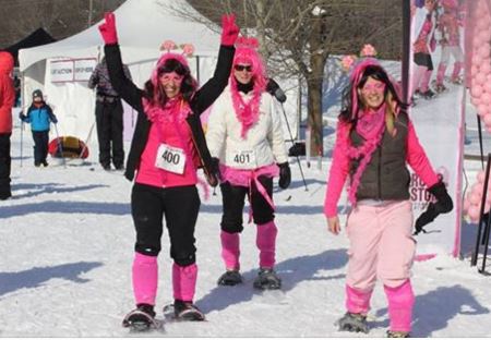 Snowshoe for the cure