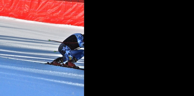 U.S. ski team speed center training at Copper Mountain