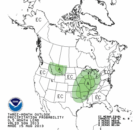 Weather outlook for Colorado