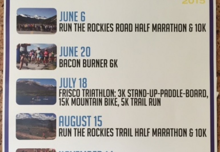 Time To Run The Rockies In Frisco, Colorado