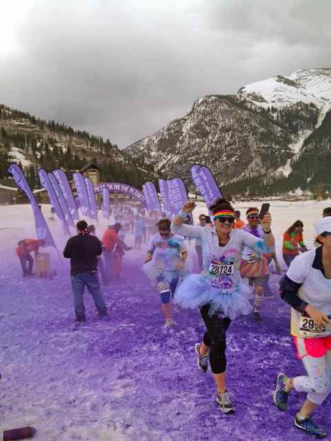 Copper Mountain color run