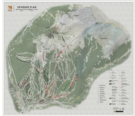 Copper Mountain ski area improvements