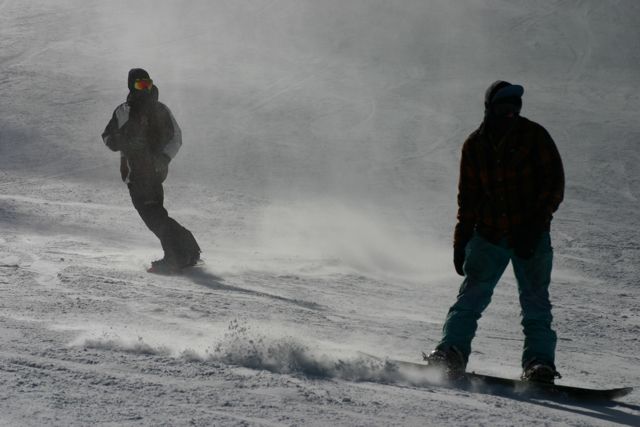 Copper Mountain snowboarding