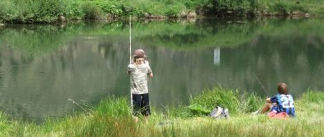 Fishing near Copper Mountain