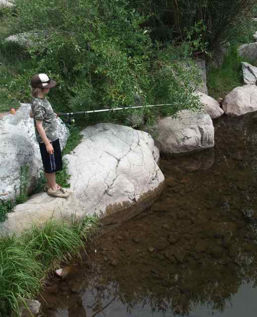 Fish Tenmile Creek from one of our Copper Mountain Vacation Lodging units