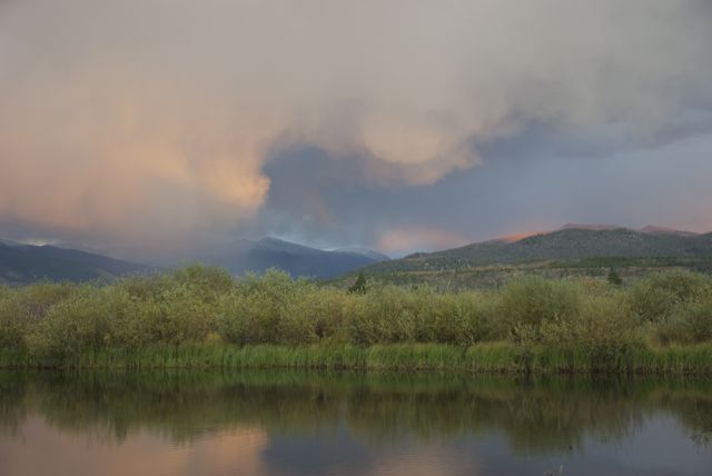 Summit County sunset