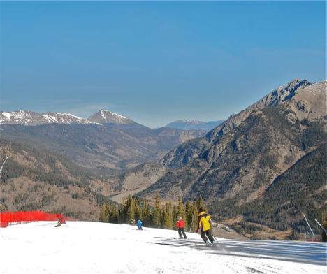 Copper Mountain early season skiing