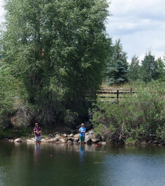 Fishing with kids in Summit County