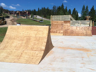 Copper Mountain West Village skate park