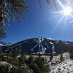 Slopes of Copper Mountain Under Sunshin